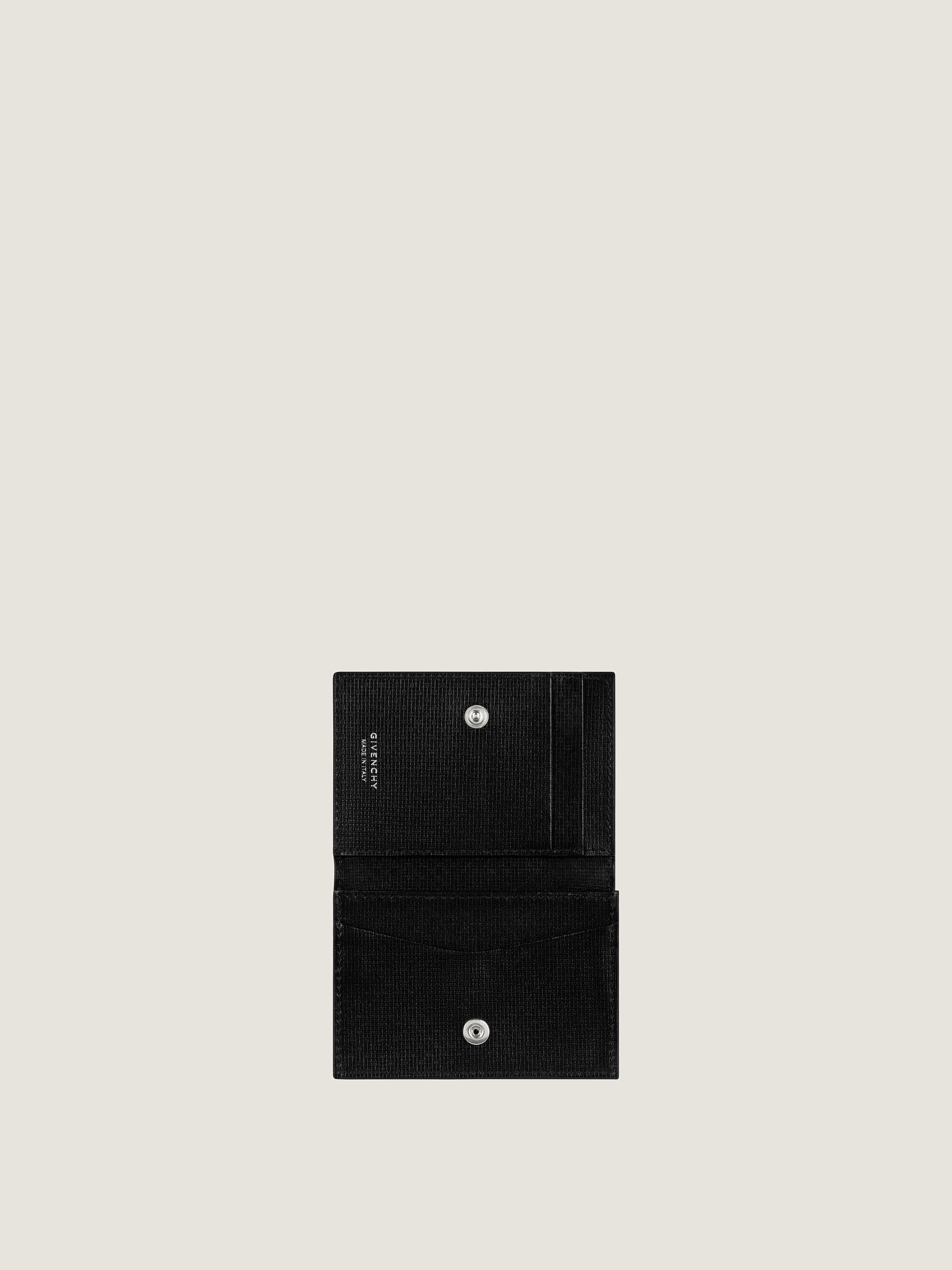 Wallet in 4G leather
